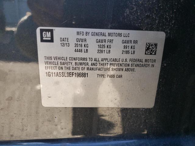Photo 10 from auction – 2014 CHEVROLET MALIBU LS with VIN 1G11A5SL0EF196881