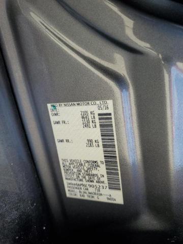 Photo 10 from auction – 2016 NISSAN MAXIMA 3.5 with VIN 1N4AA6AP9GC905237
