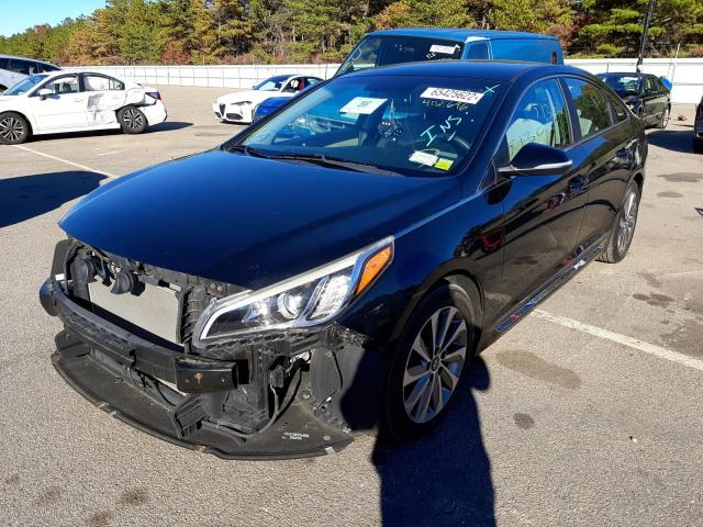 Photo 2 from auction – 2016 HYUNDAI SONATA SPO with VIN 5NPE34AF5GH402696