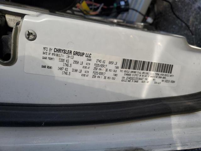 Photo 10 from auction – 2014 DODGE GRAND CARA with VIN 2C4RDGEG1ER194447