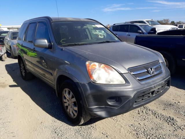 HONDA CR-V EX 2006 with VIN JHLRD78806C038689 - Photo from auction
