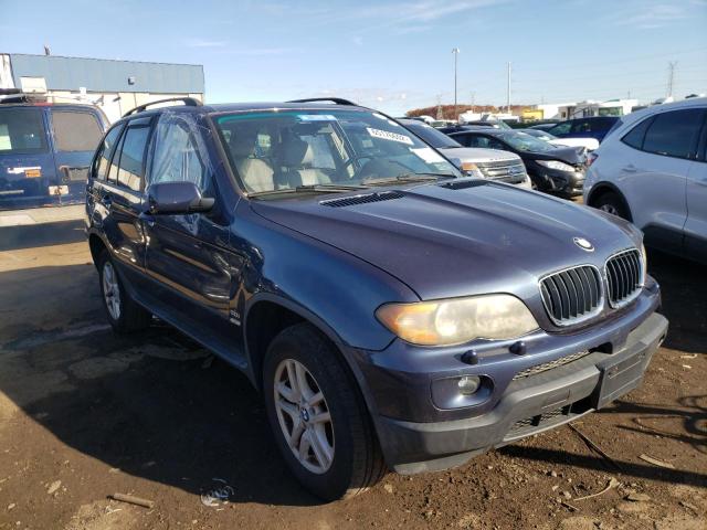BMW X5 3.0I 2004 with VIN 5UXFA13584LU23495 - Photo from auction