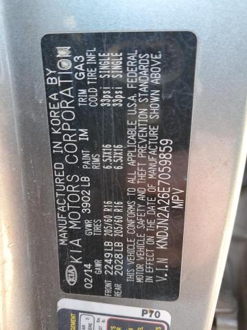 Photo 10 from auction – 2014 KIA SOUL with VIN KNDJN2A26E7059859
