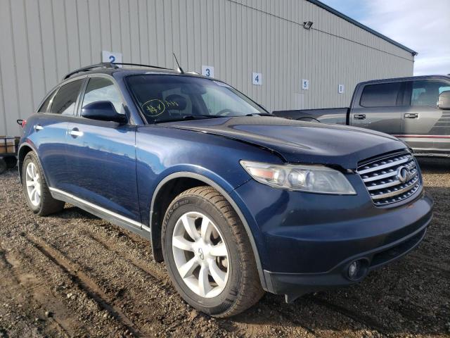 INFINITI FX35 2005 with VIN JNRAS08WX5X210918 - Photo from auction