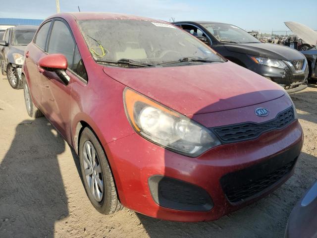 KIA RIO LX 2012 with VIN KNADM5A39C6079095 - Photo from auction