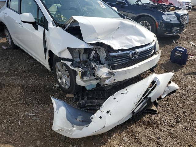 Photo 9 from auction – 2012 HONDA CIVIC LX with VIN 19XFB2F54CE042010