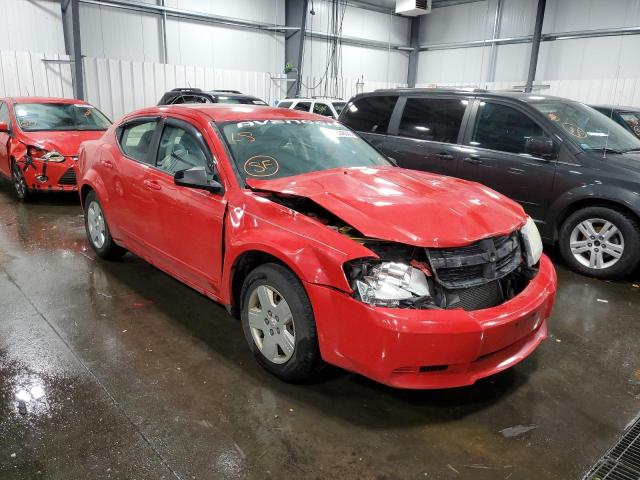DODGE AVENGER SE 2009 with VIN 1B3LC46BX9N540915 - Photo from auction