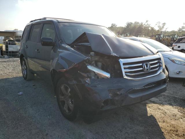 HONDA PILOT EXLN 2013 with VIN 5FNYF4H78DB052705 - Photo from auction