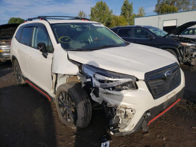 SUBARU FORESTER S 2021 with VIN JF2SKARC3MH453737 - Photo from auction
