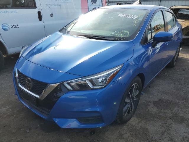 NISSAN VERSA SV 2021 with VIN 3N1CN8EV3ML866496 - Photo from auction