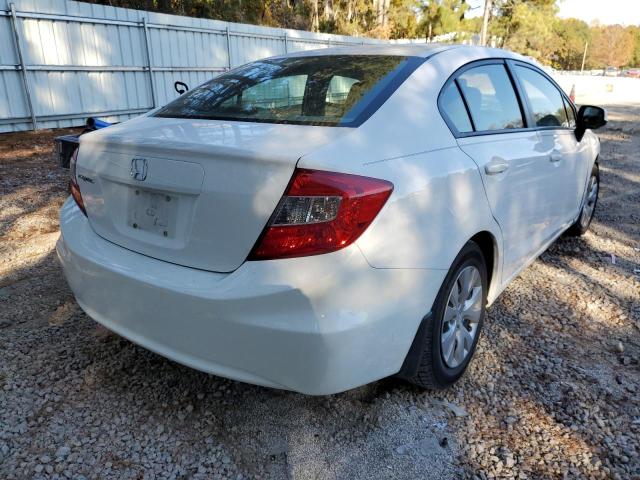 Photo 4 from auction – 2012 HONDA CIVIC LX with VIN 19XFB2F56CE086140