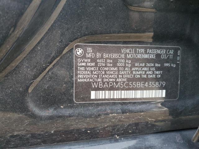 Photo 10 from auction – 2011 BMW 335 I with VIN WBAPM5C55BE435879