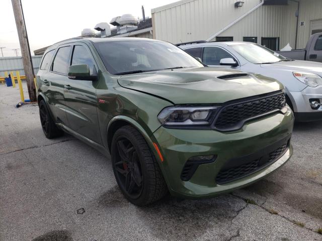 DODGE DURANGO SR 2021 with VIN 1C4SDJGJ6MC574379 - Photo from auction