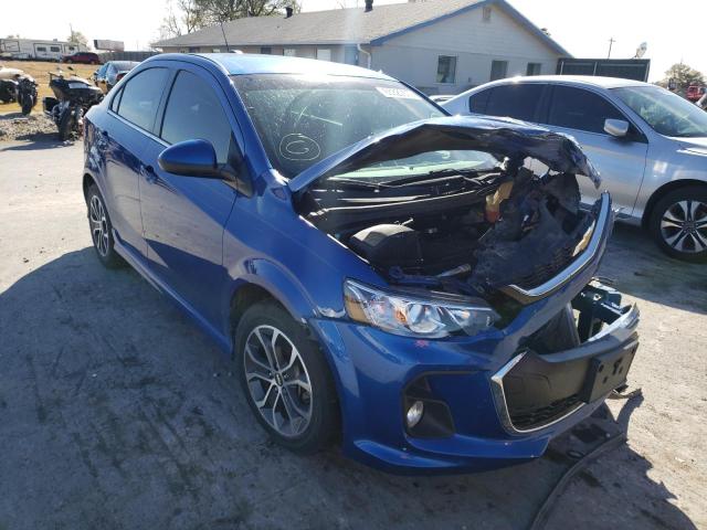 CHEVROLET SONIC LT 2017 with VIN 1G1JD5SH7H4132548 - Photo from auction