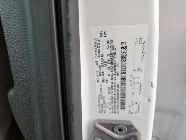 Photo 10 from auction – 2017 FORD ESCAPE SE with VIN 1FMCU0G90HUB31340