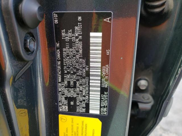 Photo 10 from auction – 2008 LEXUS RX 350 with VIN 2T2GK31U38C044003