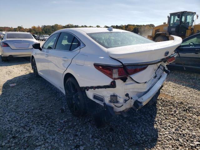 Photo 3 from auction – 2022 LEXUS ES300H with VIN 58AGA1C13NU016249