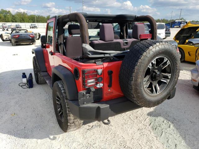 Photo 3 from auction – 2013 JEEP WRANGLER S with VIN 1C4AJWAG2DL607702