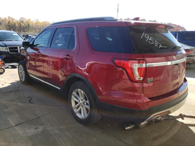 Photo 3 from auction – 2017 FORD EXPLORER X with VIN 1FM5K7D82HGC60715