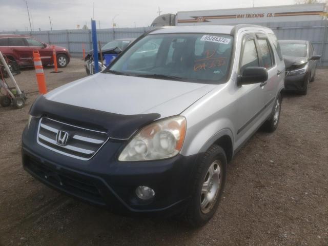 Photo 2 from auction – 2006 HONDA CR-V LX with VIN JHLRD78596C045632