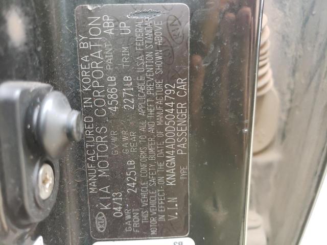 Photo 10 from auction – 2013 KIA OPTIMA HYB with VIN KNAGM4AD0D5044792