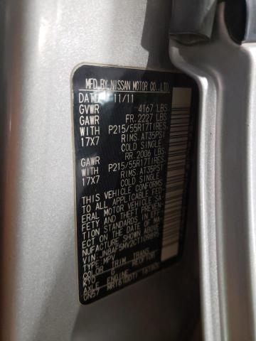 Zdjęcie 10 z aukcji – 2012 NISSAN JUKE S z VIN JN8AF5MV2CT109895
