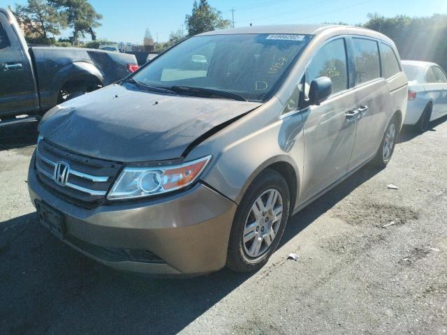 Photo 2 from auction – 2013 HONDA ODYSSEY LX with VIN 5FNRL5H20DB076195