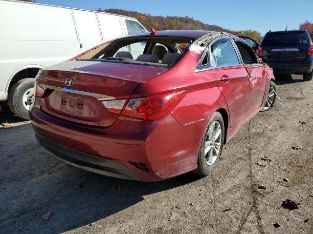 Photo 4 from auction – 2014 HYUNDAI SONATA GLS with VIN 5NPEB4AC5EH946542