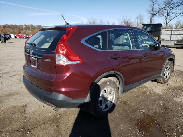 Photo 4 from auction – 2014 HONDA CR-V LX with VIN 5J6RM4H39EL102575