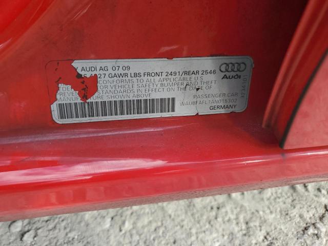 Photo 10 from auction – 2010 AUDI A4 PREMIUM with VIN WAUBFAFL1AN015302