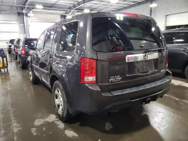 Photo 3 from auction – 2012 HONDA PILOT LX with VIN 5FNYF4H22CB068420