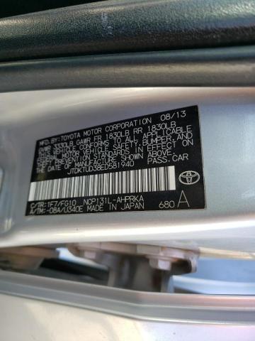 Photo 10 from auction – 2014 TOYOTA YARIS with VIN JTDKTUD38ED581940