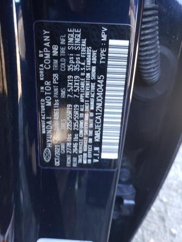 Photo 10 from auction – 2022 HYUNDAI TUCSON LIM with VIN KM8JECA12NU040445