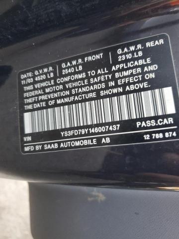 Photo 10 from auction – 2004 SAAB 9-3 ARC with VIN YS3FD79Y146007437