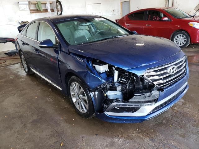 HYUNDAI SONATA SPO 2016 with VIN 5NPE34AF5GH432555 - Photo from auction