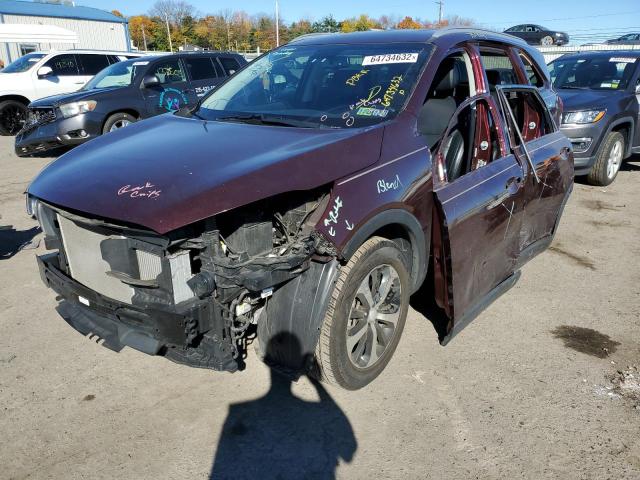 Photo 2 from auction – 2016 KIA SORENTO EX with VIN 5XYPH4A11GG186724
