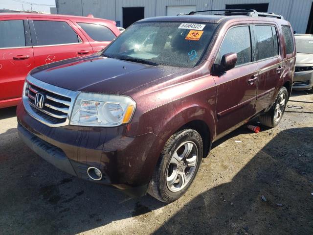 Фото 2 с аукциона – 2014 HONDA PILOT EXLN с VIN 5FNYF3H77EB026088