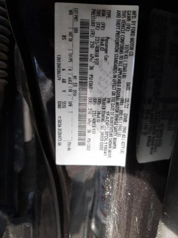 Photo 10 from auction – 2013 FORD FOCUS ST with VIN 1FADP3L97DL116041
