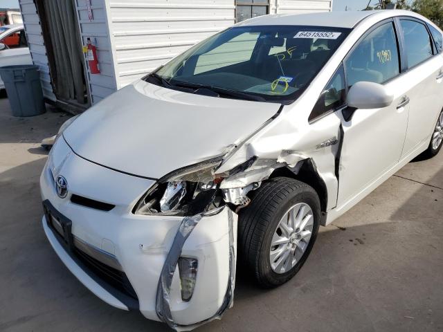 Photo 9 from auction – 2013 TOYOTA PRIUS PLUG with VIN JTDKN3DP5D3043191