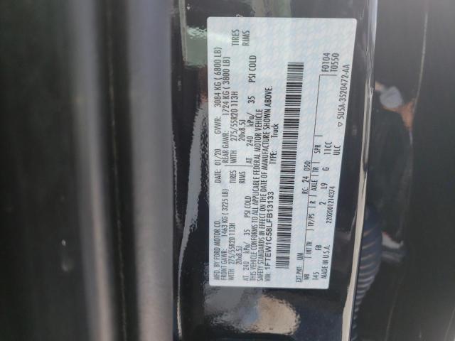 Photo 10 from auction – 2020 FORD F150 SUPER with VIN 1FTEW1C58LFB13133