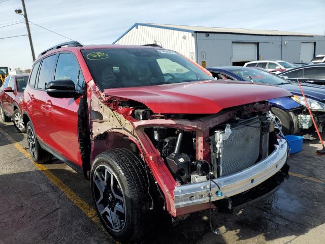 HONDA PASSPORT E 2022 with VIN 5FNYF8H07NB007315 - Photo from auction