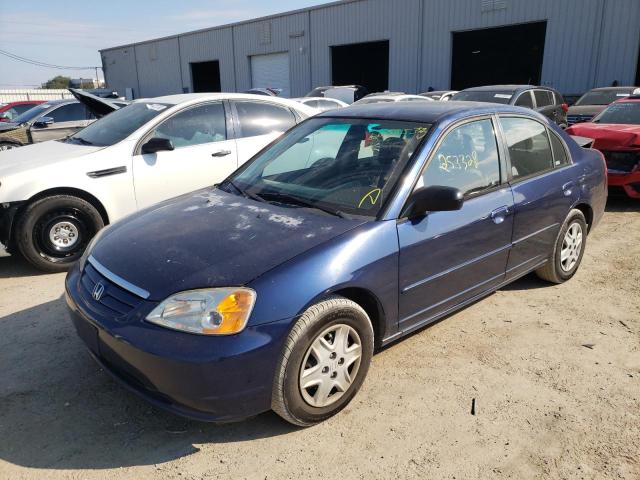 Photo 2 from auction – 2003 HONDA CIVIC LX with VIN JHMES165X3S003360