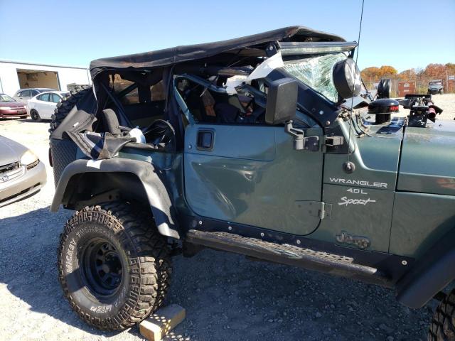 Photo 9 from auction – 2000 JEEP WRANGLER / with VIN 1J4FA49S0YP780498