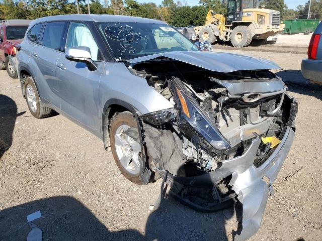 TOYOTA HIGHLANDER 2022 with VIN 5TDBBRCH3NS543887 - Photo from auction