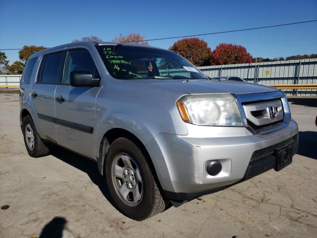HONDA PILOT LX 2011 with VIN 5FNYF4H20BB016718 - Photo from auction
