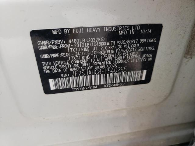 Photo 10 from auction – 2015 SUBARU FORESTER 2 with VIN JF2SJAHC8FH540265