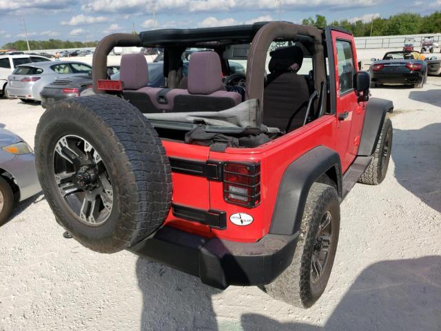 Photo 4 from auction – 2013 JEEP WRANGLER S with VIN 1C4AJWAG2DL607702