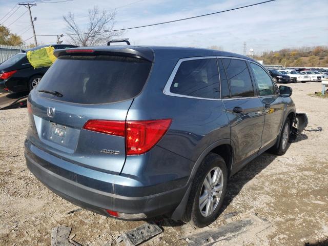Photo 4 from auction – 2016 HONDA PILOT LX with VIN 5FNYF6H17GB006407