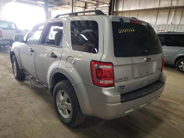 Photo 3 from auction – 2011 FORD ESCAPE XLT with VIN 1FMCU0DG9BKC71179