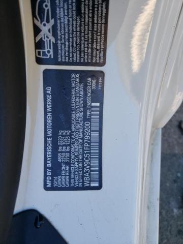 Photo 10 from auction – 2015 BMW 428 XI with VIN WBA3V9C51FP799200